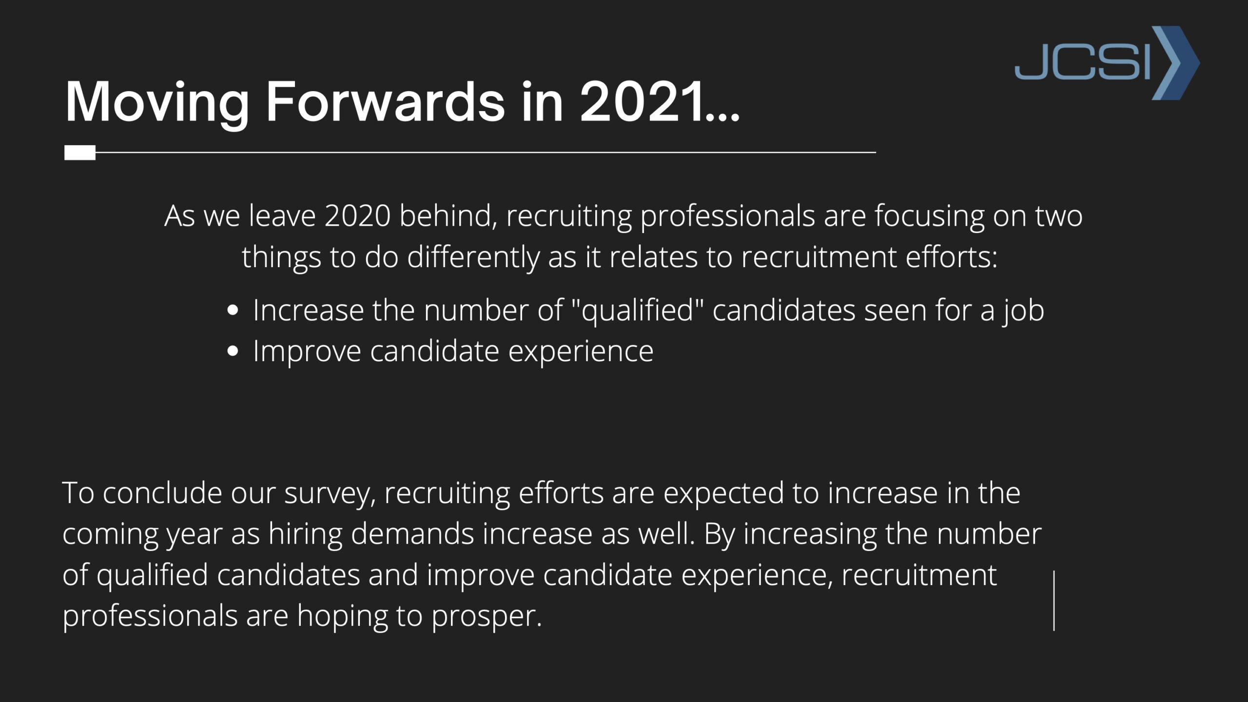 Recruiting in 2021